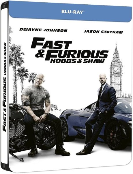 detail Rychle a zběsile: Hobbs a Shaw - Blu-ray Steelbook (bez CZ)