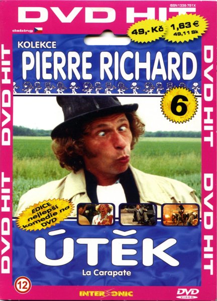 detail Útěk (Pierre Richard) - DVD pošetka