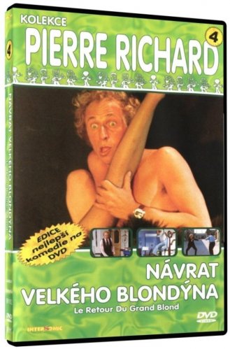 Návrat velkého blondýna - Edice Pierre Richard disk č. 4 DVD