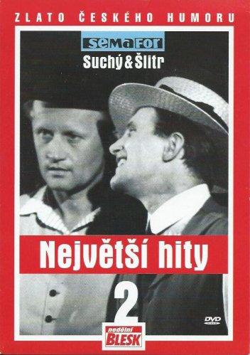 Semafor: Suchý a Šlitr - Největší hity 2 - DVD pošetka