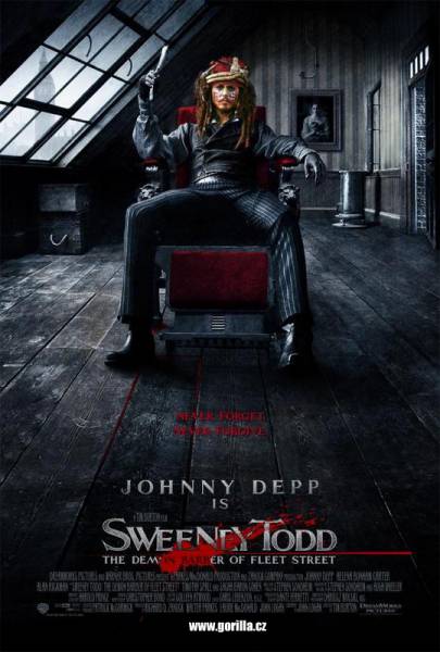 detail Sweeney Todd: Ďábelský holič z Fleet Street - DVD