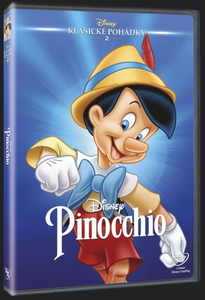 detail Pinocchio (Pinokio) Disney - DVD