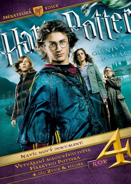 detail Harry Potter 4 a Ohnivý pohár - 3 DVD