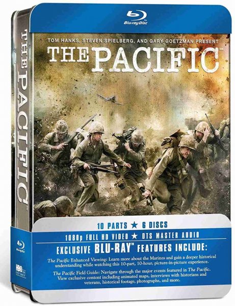 detail Pacifik - Blu-ray (6 BD) The Pacific - lux.plechová edice