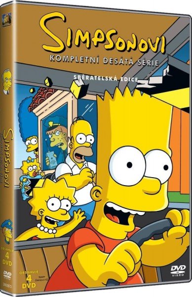 detail Simpsonovi 10. série - DVD