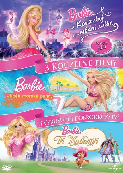 detail Barbie kolekce - DVD (3 DVD)
