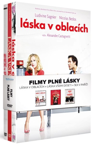 detail Filmy plné lásky (Láska v oblacích + Láska všemi deseti + Sex v Paříži) - 3 DVD