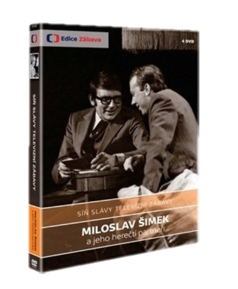 detail Síň slávy: Miloslav Šimek a jeho herečtí partneři - 4 DVD
