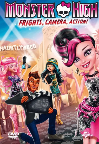 detail Monster High: Kamera, lebka, jedem! - DVD