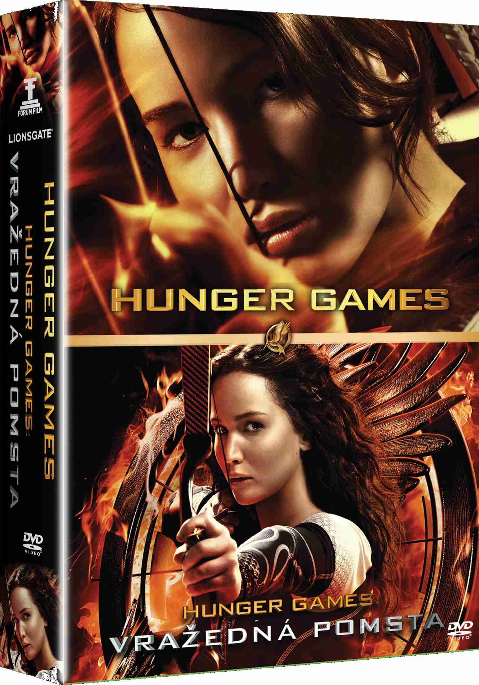 Hunger Games 1 + 2 Kolekce 2 DVD FilmGame