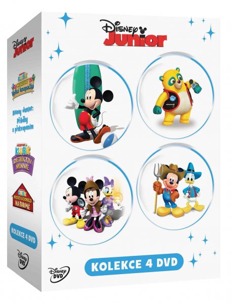 detail Disney Junior Kolekce - 4 DVD