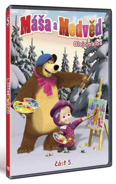 detail Máša a medvěd 5: Olejomalba - DVD slimbox