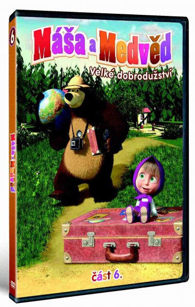 detail Máša a medvěd 6: Velké dobrodružství - DVD slimbox