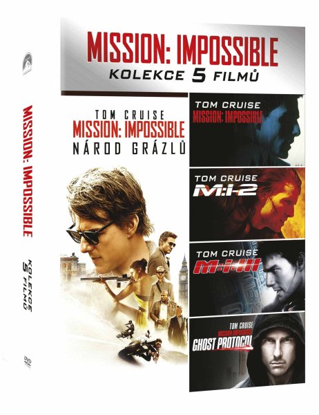 detail Mission: Impossible 1-5 Kolekce - 5 DVD