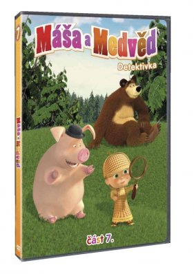 Máša a medvěd 7: Detektivka - DVD slimbox