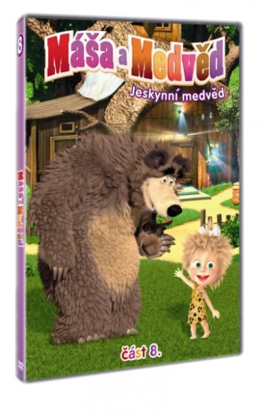detail Máša a medvěd 8: Jeskynní medvěd - DVD slimbox