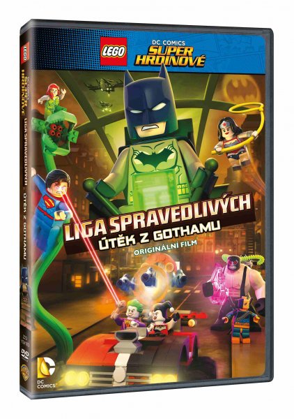 detail LEGO DC Super hrdinové: Útěk z Gothamu - DVD