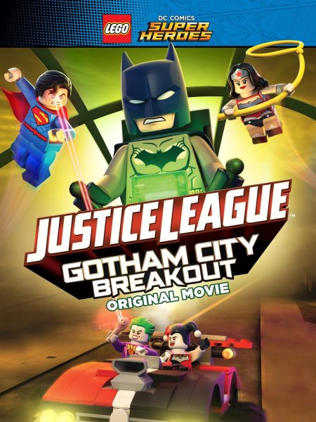 detail LEGO DC Super hrdinové: Útěk z Gothamu - DVD