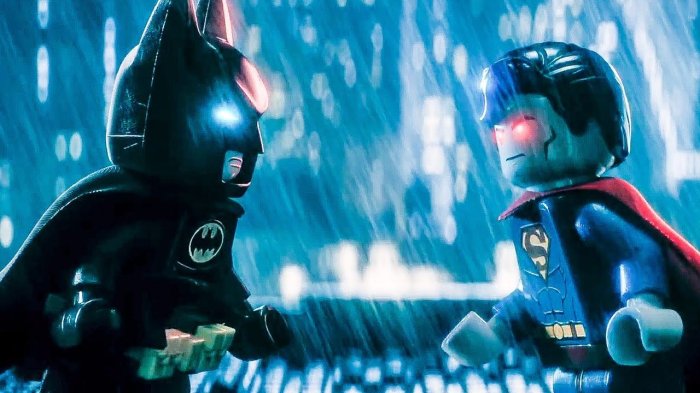 detail LEGO Batman film - DVD