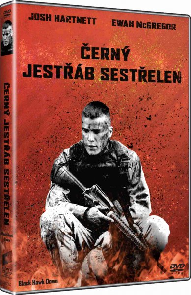 detail ČERNÝ JESTŘÁB SESTŘELEN (Big Face) - DVD
