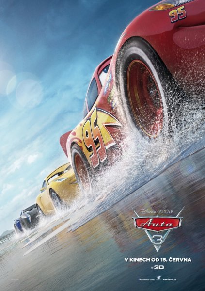 detail Auta 3 (Cars 3) - DVD