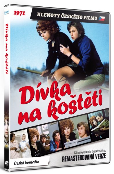 detail Dívka na koštěti (Remasterovaná verze) - DVD