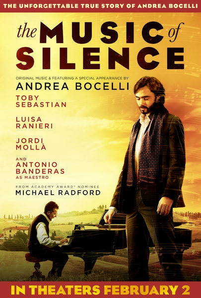 detail Hudba ticha: Neobyčejný skutečný příběh Andrea Bocelliho - DVD
