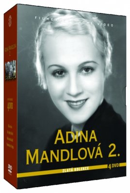 Adina Mandlová 2 - Zlatá kolekce - 4 DVD