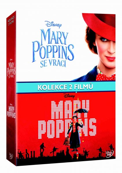detail Mary Poppins kolekce - 3 DVD (2 filmy+bonus disk)