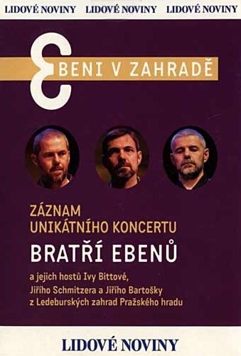 Ebeni v zahradě (koncert) - DVD pošetka