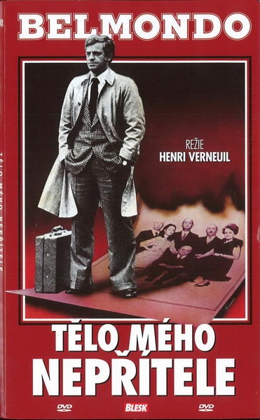 detail Belmondo - Tělo mého nepřítele - DVD pošetka
