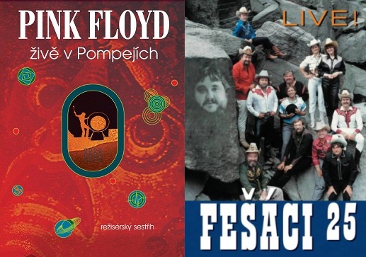 detail Kolekce Fešáci + Pink Floyd - DVD pošetky