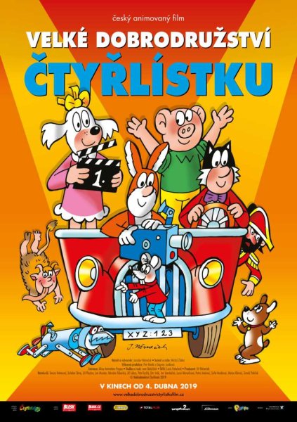 detail Velké dobrodružství Čtyřlístku - DVD