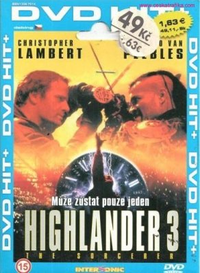 Highlander 3 - DVD pošetka