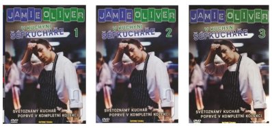 Jamie v kuchyni šéfkuchaře 1-3 - kolekce - 3DVD pošetky