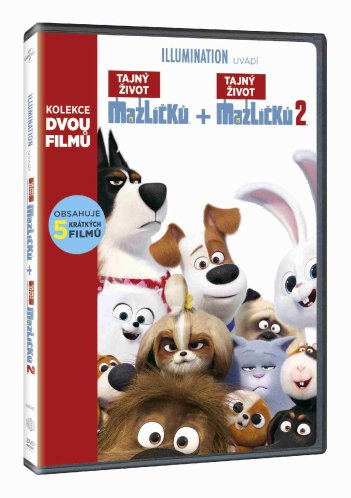 Tajný život mazlíčků kolekce 1.+2. 2DVD