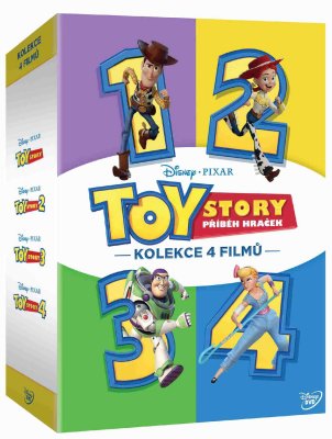 Toy Story: Příběh hraček 1-4 kolekce - 4DVD