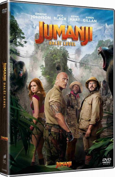 detail Jumanji: Další level - DVD (SK obal)