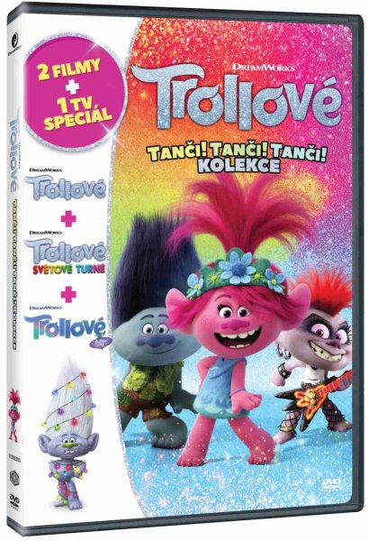 detail Trollové: Tanči! Tanči! Tanči! - kolekce 3DVD