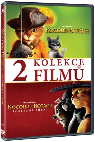 Kocour v botách 1 + 2 kolekce - 2DVD