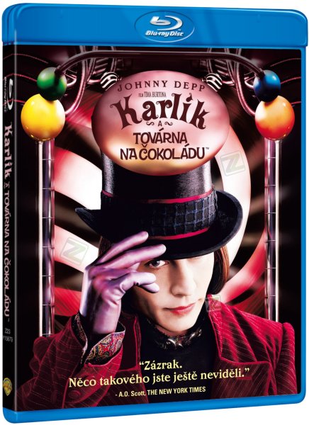 detail Karlík a továrna na čokoládu - Blu-ray