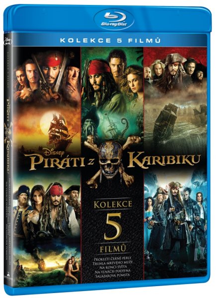 detail Piráti z Karibiku 1-5 kolekce - Blu-ray 5BD