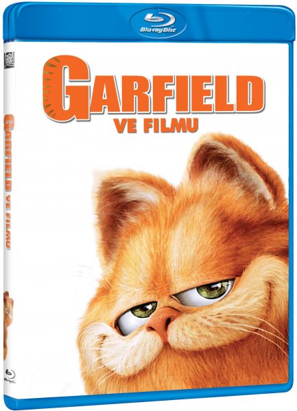 detail Garfield ve filmu - Blu-ray