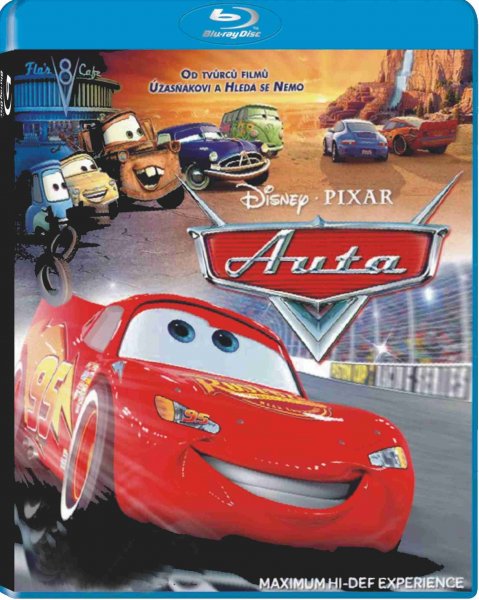 detail Auta (Cars) - Blu-ray