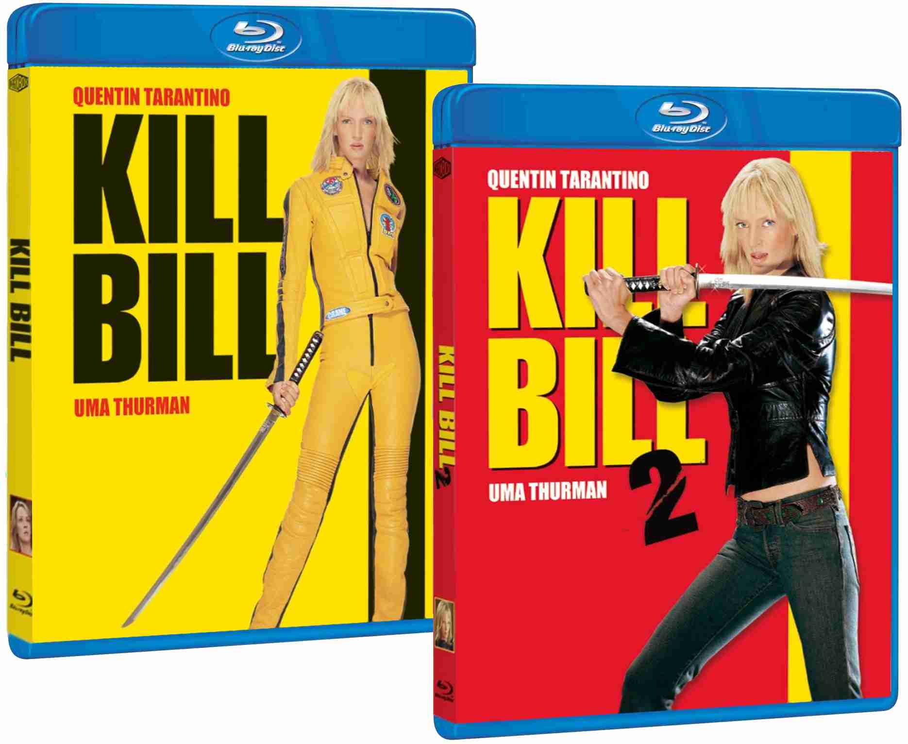 Kill Bill 1 + Kill Bill 2 kolekce Bluray 2BD FilmGame