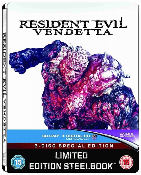 detail Resident Evil: Vendeta - Blu-ray Steelbook (2BD)