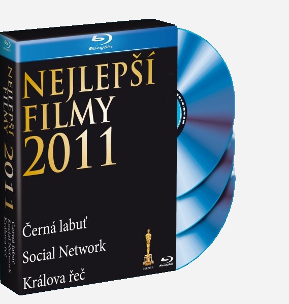 detail Nejlepší filmy 2011 (Králova řeč, Social Network, Černá labuť) - Blu-ray