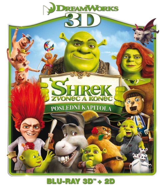 detail Shrek: Zvonec a konec 3D - Blu-ray 3D + 2D (1BD)