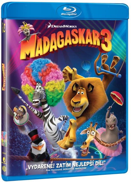 detail Madagaskar 3 - Blu-ray