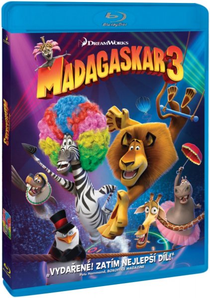detail Madagaskar 3 - Blu-ray